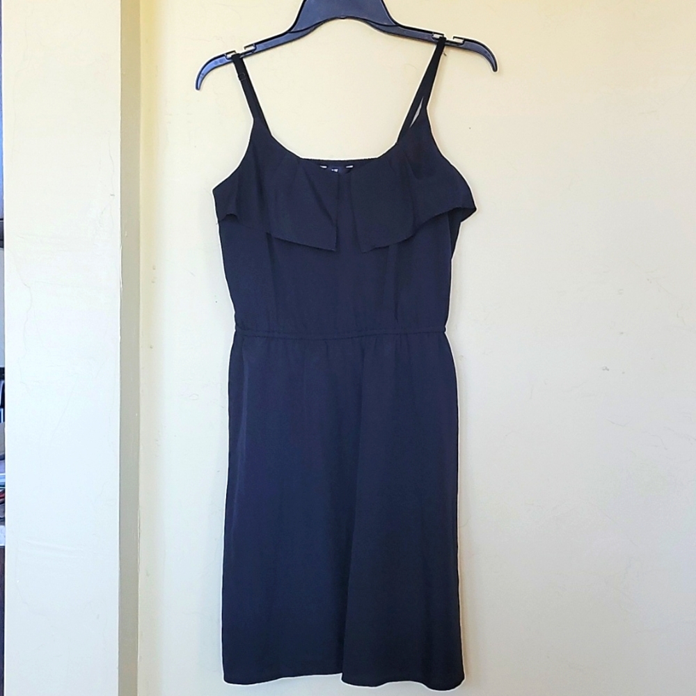 H&M Spaghetti strap black dress